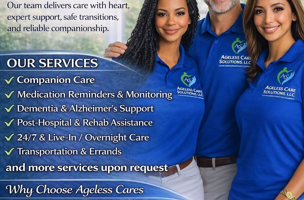 Ageless Care Solutions: Compassionate Support for Independent Living 💙